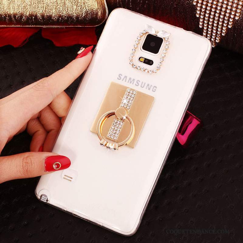 Samsung Galaxy Note 4 Coque Blanc Mince Protection Nouveau