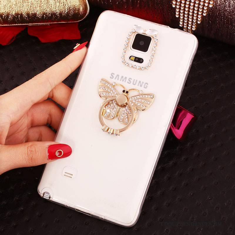 Samsung Galaxy Note 4 Coque Blanc Mince Protection Nouveau