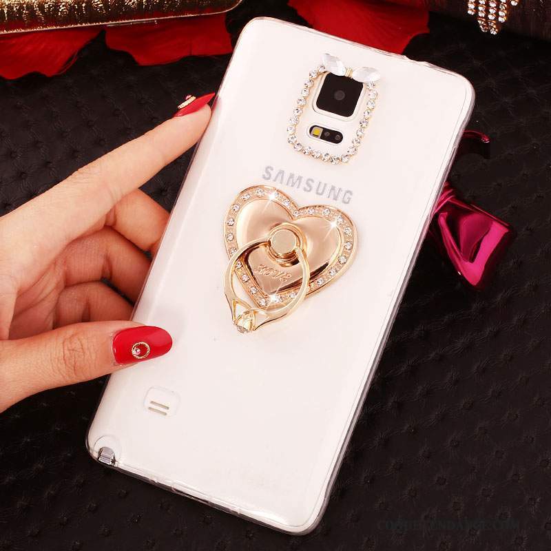 Samsung Galaxy Note 4 Coque Blanc Mince Protection Nouveau