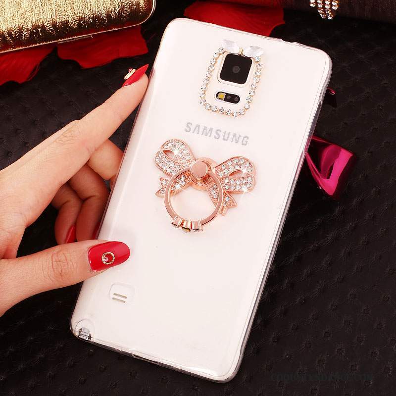 Samsung Galaxy Note 4 Coque Blanc Mince Protection Nouveau