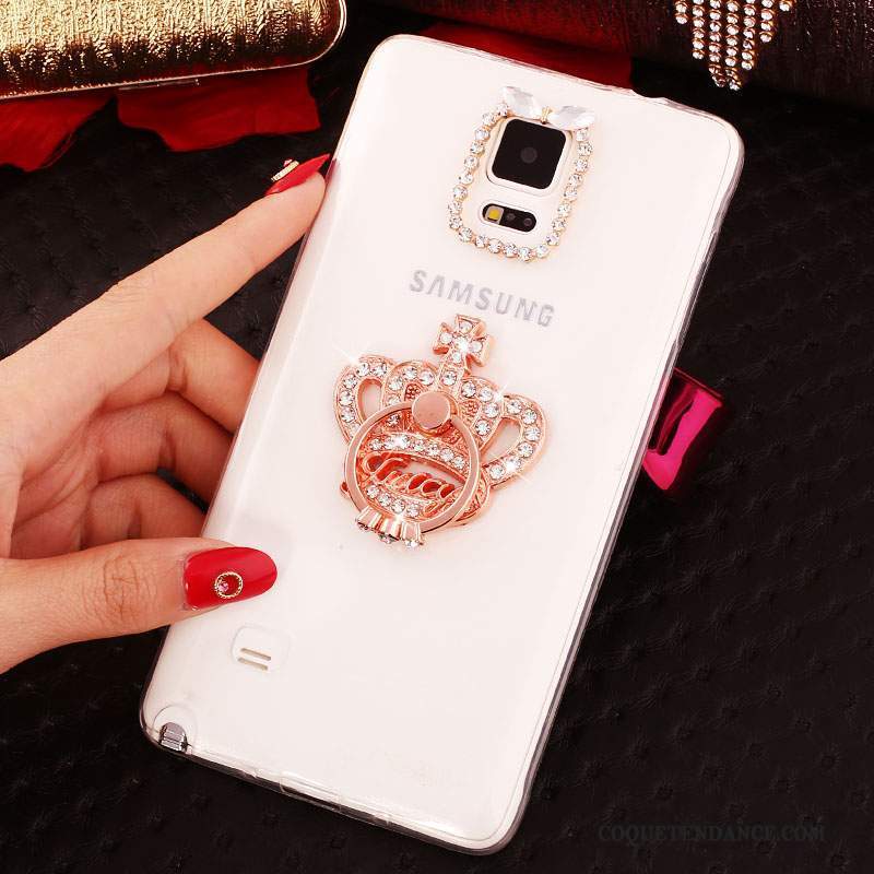 Samsung Galaxy Note 4 Coque Blanc Mince Protection Nouveau