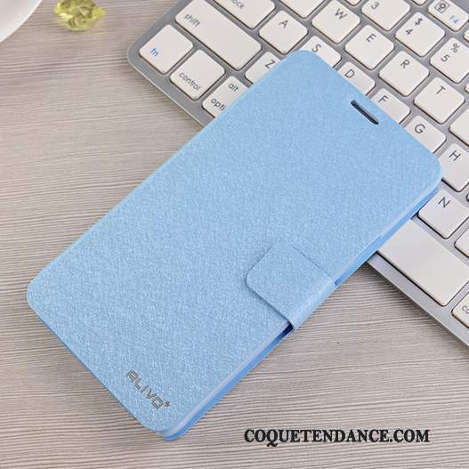 Samsung Galaxy Note 4 Coque Clamshell Protection Étui Bleu