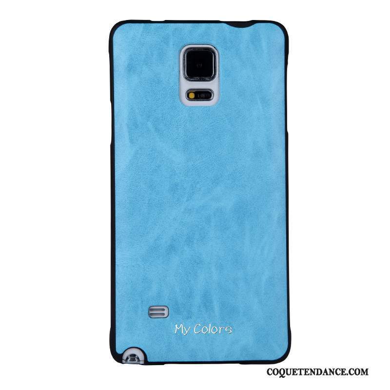 Samsung Galaxy Note 4 Coque De Téléphone Protection Business Étui Fluide Doux