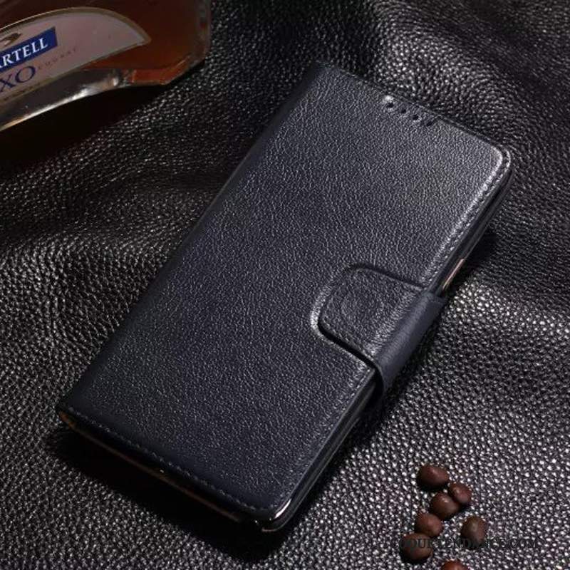 Samsung Galaxy Note 4 Coque De Téléphone Étui Étui En Cuir Clamshell Cuir Véritable