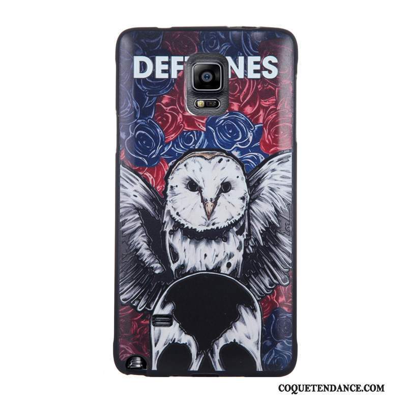 Samsung Galaxy Note 4 Coque Gaufrage Fluide Doux Multicolore Protection Dessin Animé