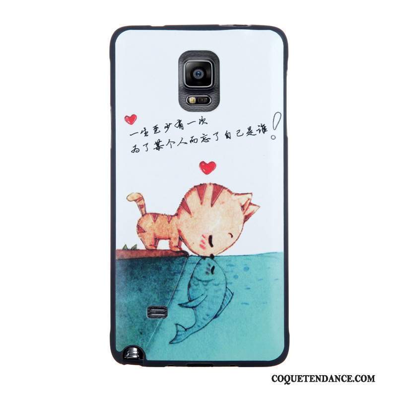 Samsung Galaxy Note 4 Coque Gaufrage Fluide Doux Multicolore Protection Dessin Animé