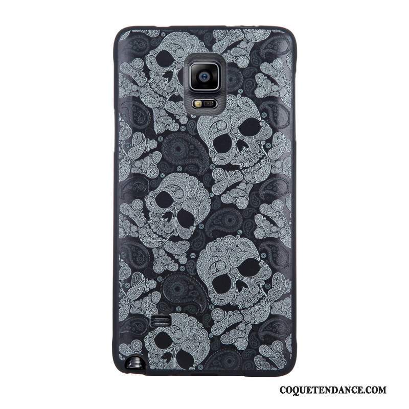 Samsung Galaxy Note 4 Coque Gaufrage Fluide Doux Multicolore Protection Dessin Animé