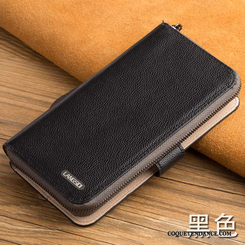 Samsung Galaxy Note 4 Coque Orange De Téléphone Incassable Protection Cuir Véritable
