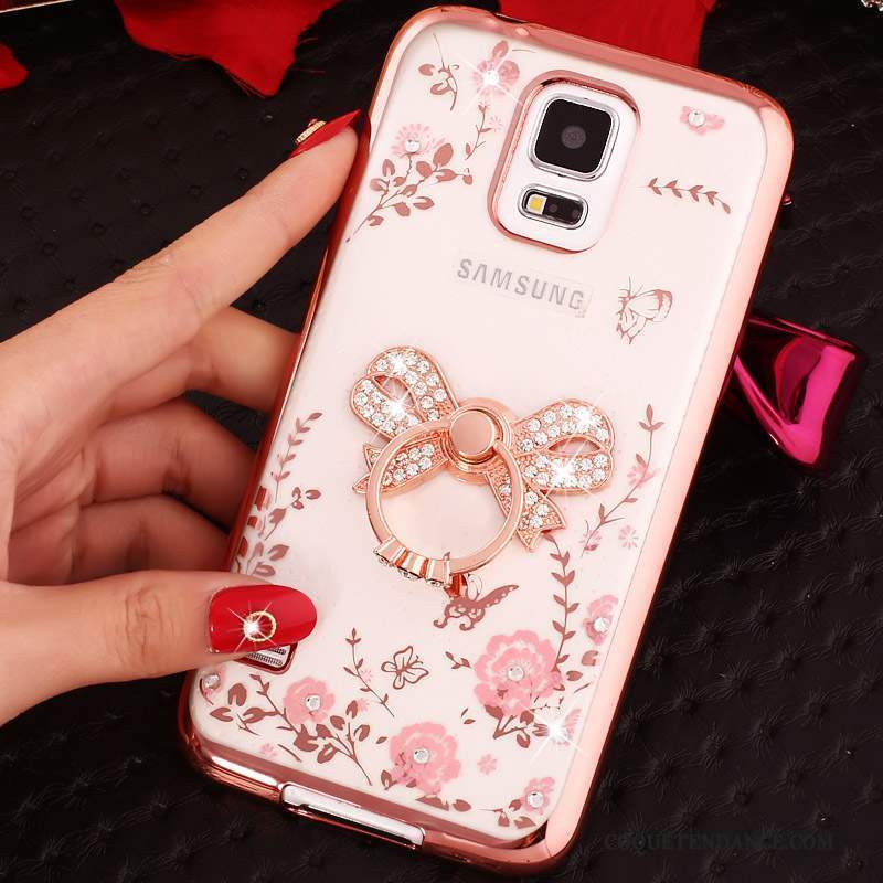 Samsung Galaxy Note 4 Coque Protection Silicone Étui Anneau