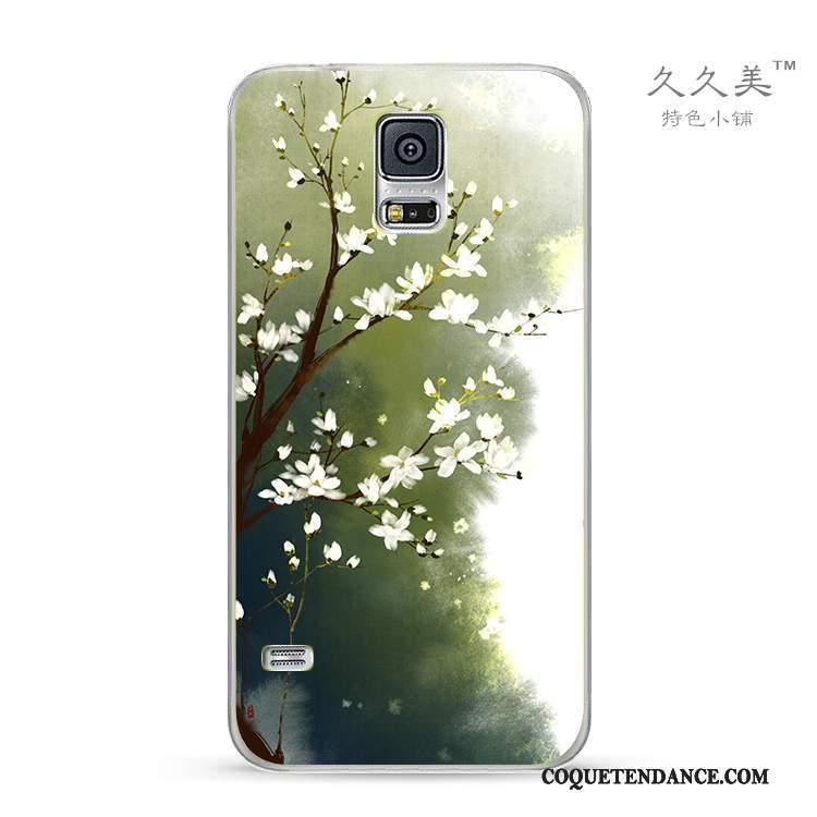 Samsung Galaxy Note 4 Coque Style Chinois Protection Petit Fluide Doux Silicone