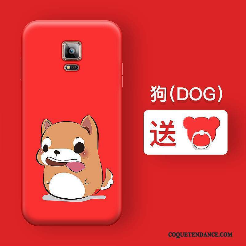 Samsung Galaxy Note 4 Coque Tendance Personnalité Créatif De Téléphone Rouge