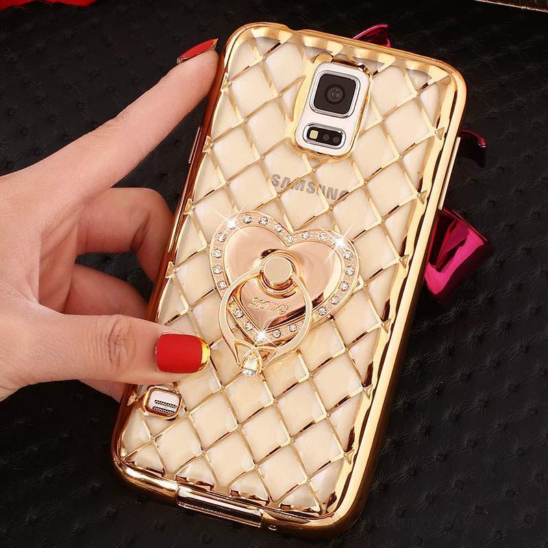 Samsung Galaxy Note 4 Coque Très Mince Étui Silicone Anneau Strass