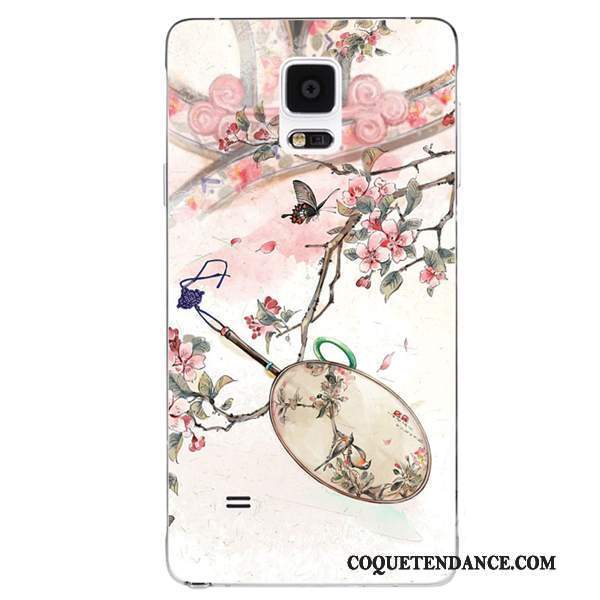 Samsung Galaxy Note 5 Coque De Téléphone Violet Style Chinois Étui Peinte À La Main