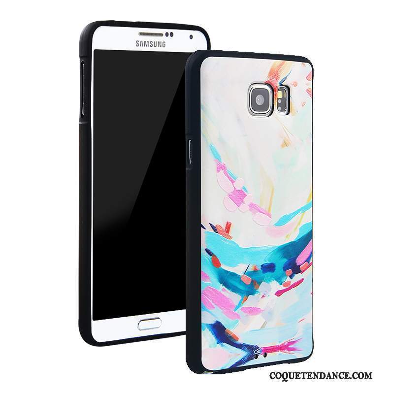 Samsung Galaxy Note 5 Coque Incassable Fluide Doux Silicone Multicolore De Téléphone