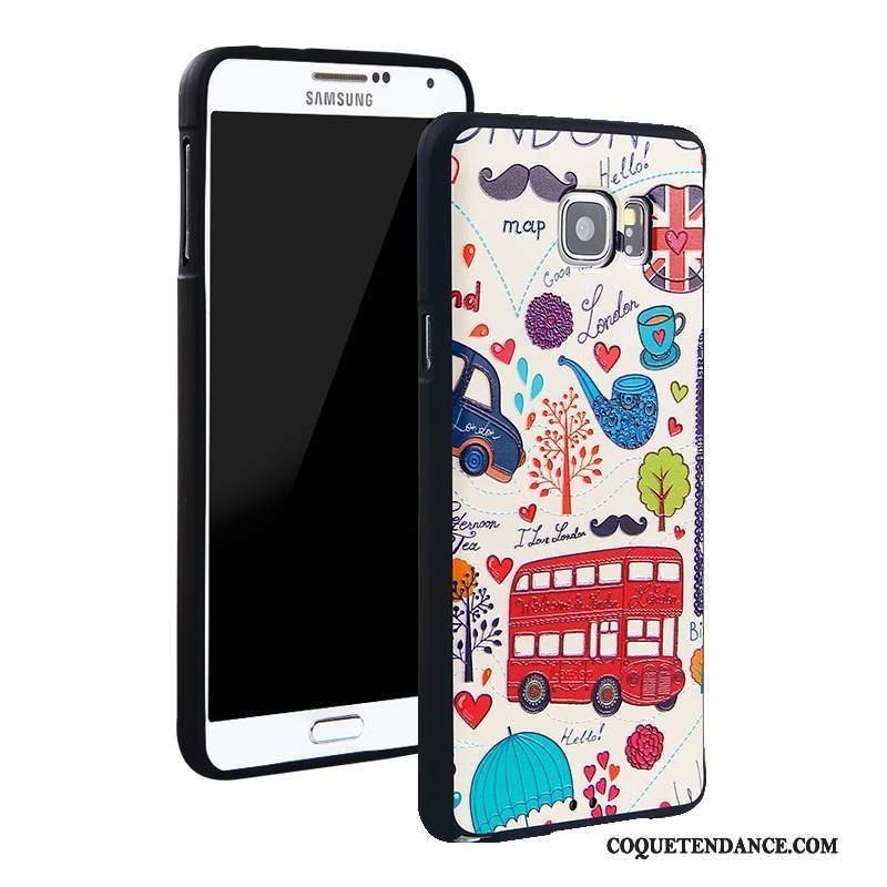 Samsung Galaxy Note 5 Coque Incassable Fluide Doux Silicone Multicolore De Téléphone