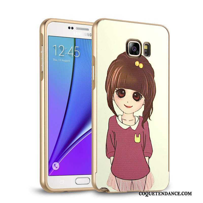 Samsung Galaxy Note 5 Coque Or Protection Incassable Métal