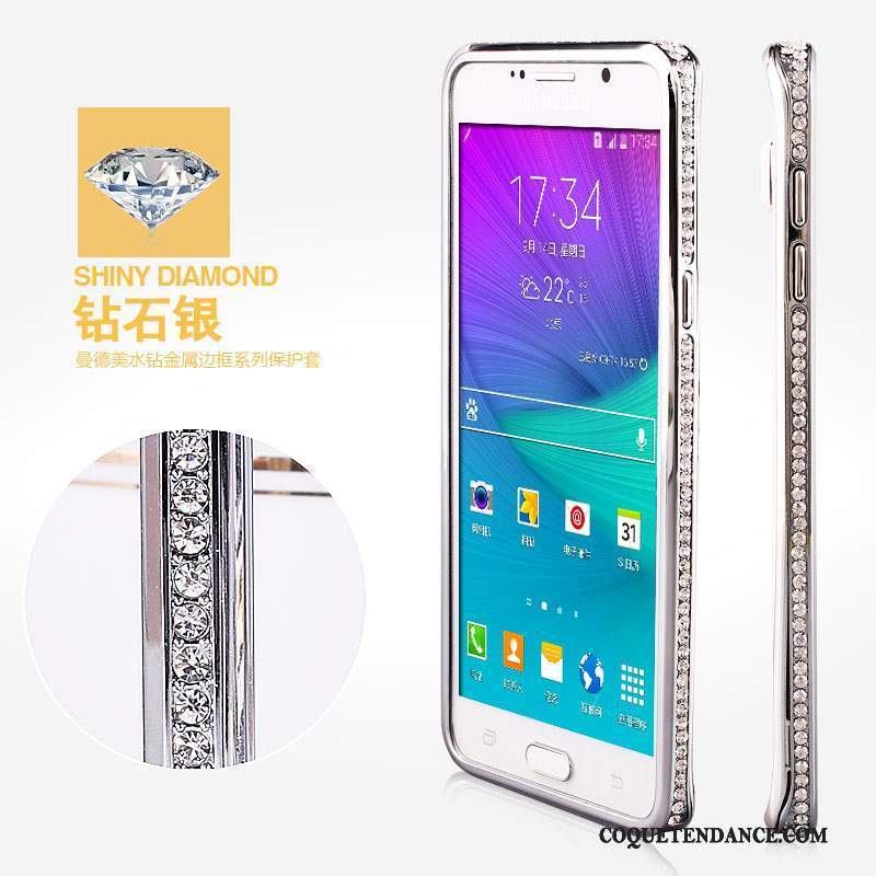 Samsung Galaxy Note 5 Coque Protection Incassable Métal De Téléphone Or