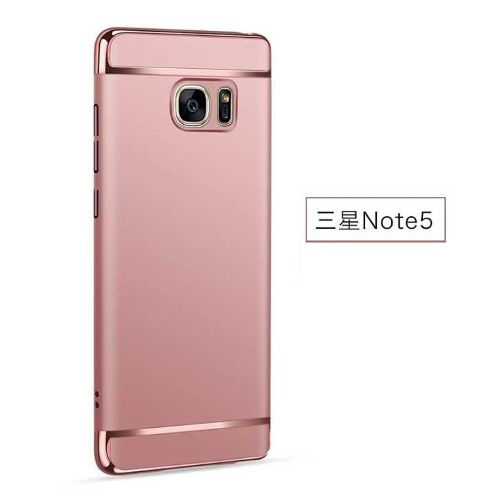 Samsung Galaxy Note 5 Coque Protection Étui De Téléphone Noir Ornements Suspendus