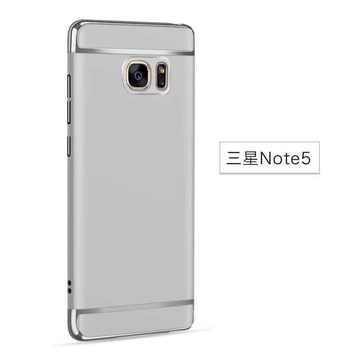 Samsung Galaxy Note 5 Coque Protection Étui De Téléphone Noir Ornements Suspendus