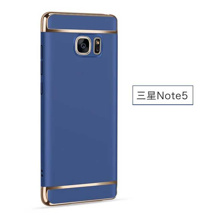 Samsung Galaxy Note 5 Coque Protection Étui De Téléphone Noir Ornements Suspendus