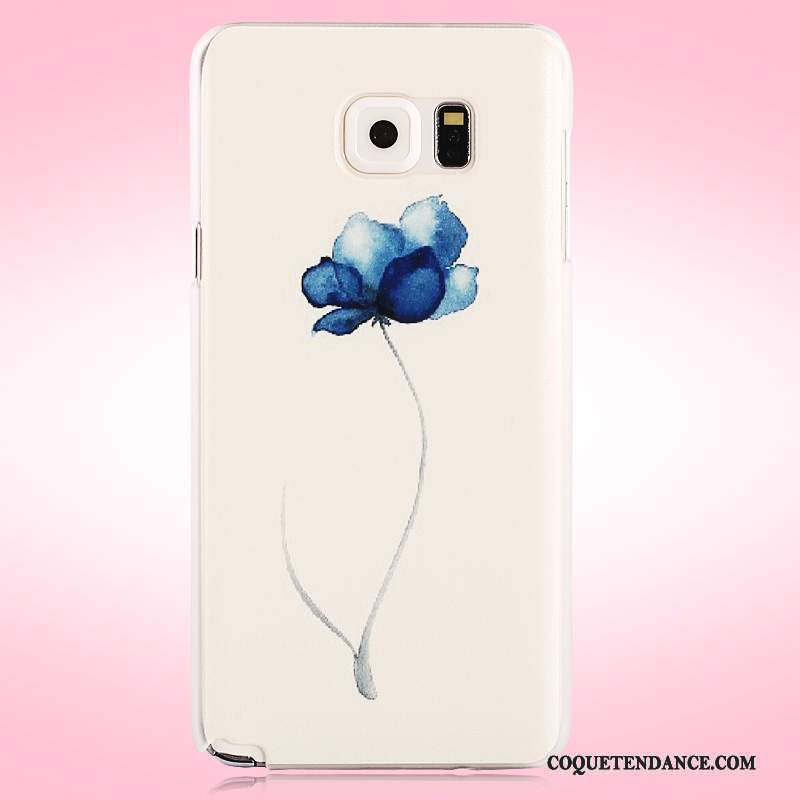Samsung Galaxy Note 5 Coque Rose Étui Difficile Peinture