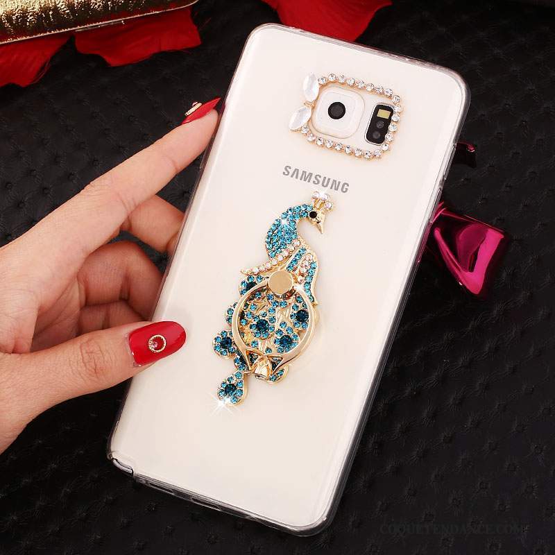 Samsung Galaxy Note 5 Coque Silicone Protection Strass Étui