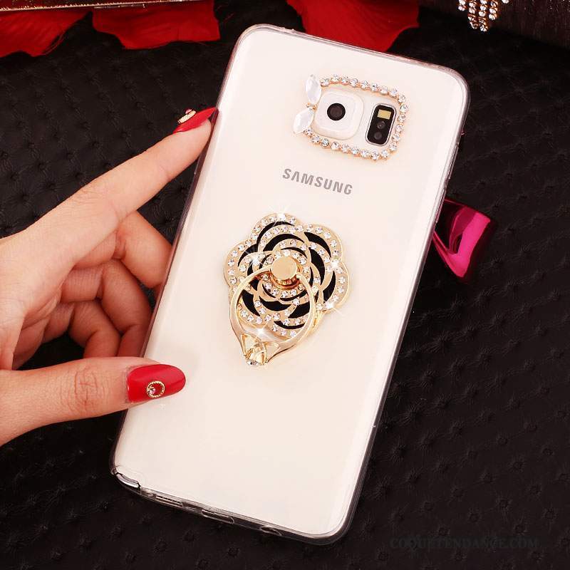 Samsung Galaxy Note 5 Coque Silicone Protection Strass Étui