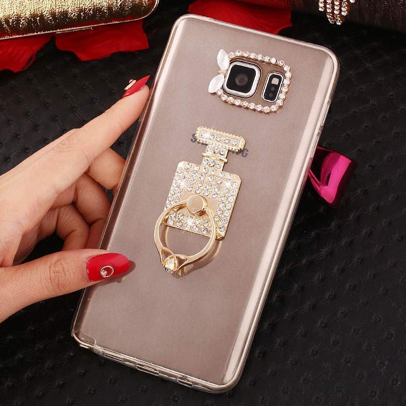 Samsung Galaxy Note 5 Coque Silicone Protection Strass Étui