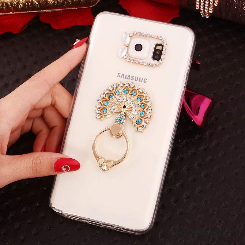 Samsung Galaxy Note 5 Coque Silicone Protection Strass Étui