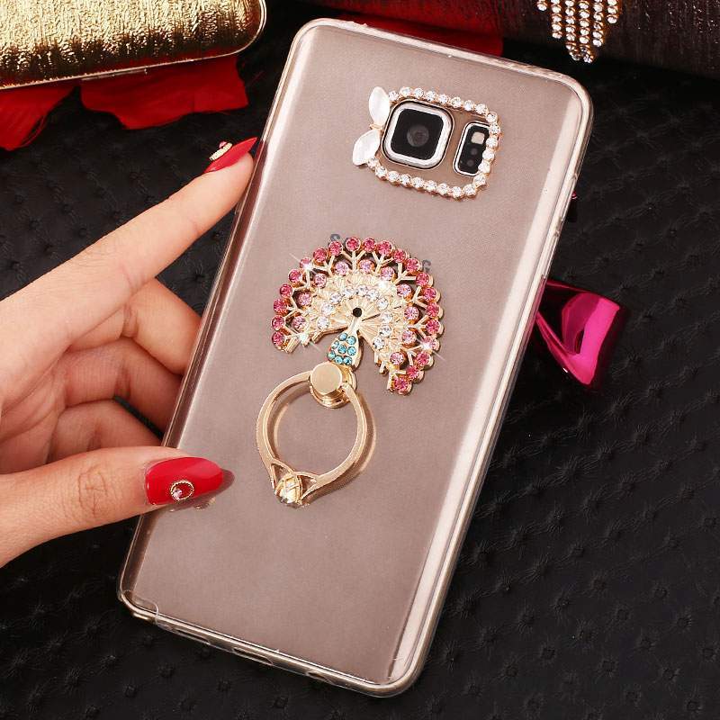 Samsung Galaxy Note 5 Coque Silicone Protection Strass Étui