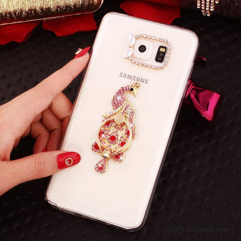 Samsung Galaxy Note 5 Coque Silicone Protection Strass Étui