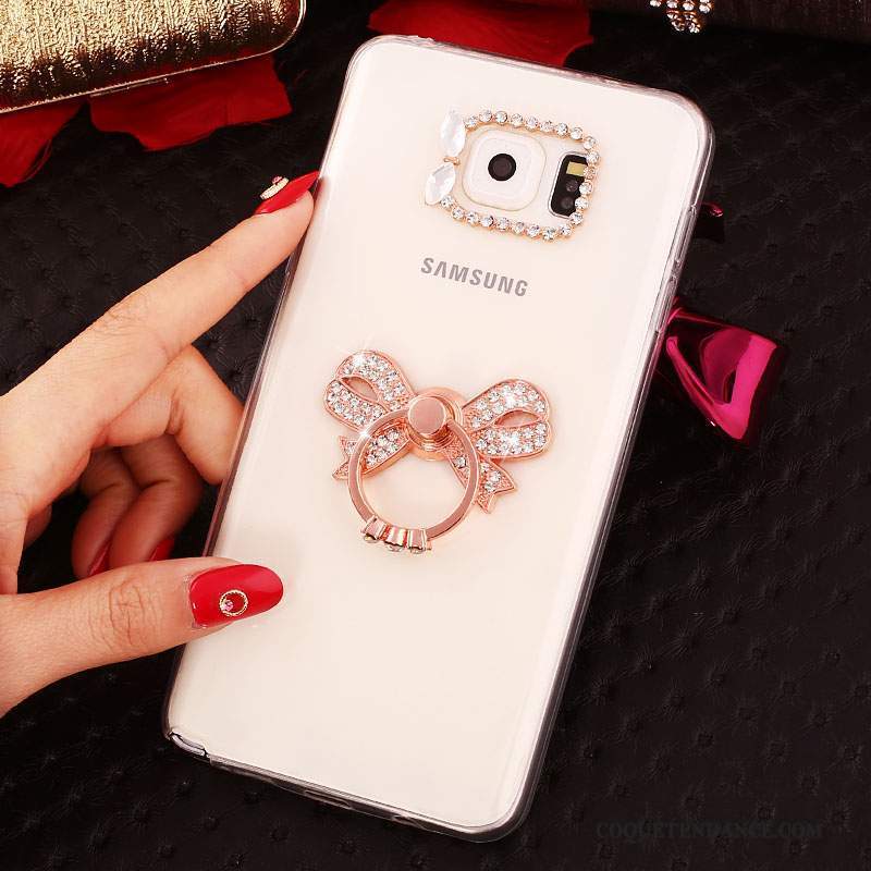 Samsung Galaxy Note 5 Coque Silicone Protection Strass Étui