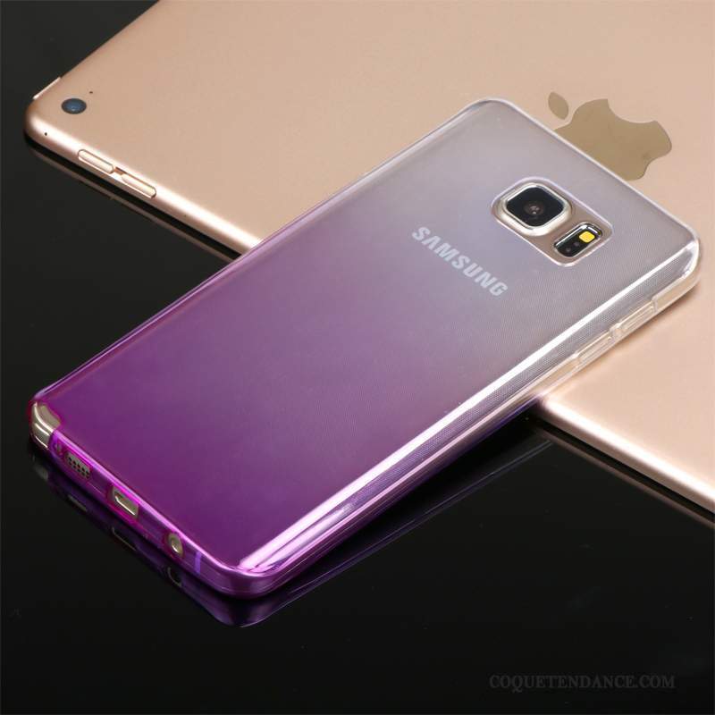 Samsung Galaxy Note 5 Coque Étui Violet Silicone Incassable Personnalité