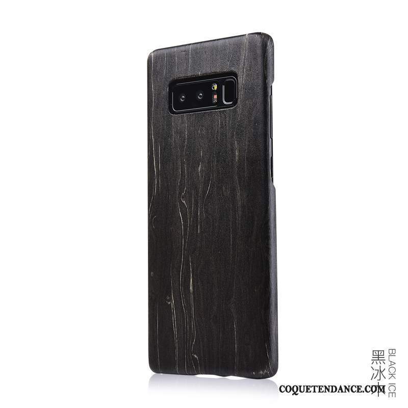 Samsung Galaxy Note 8 Coque De Téléphone Mince Bois Bois Massif En Bois