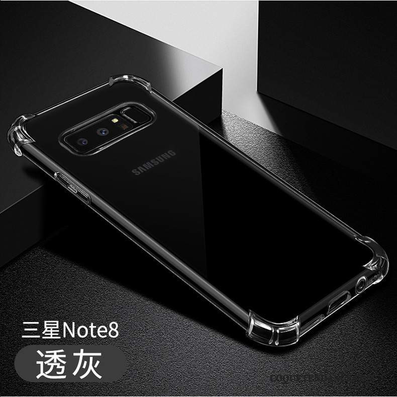 Samsung Galaxy Note 8 Coque Incassable Transparent De Téléphone Silicone Étui