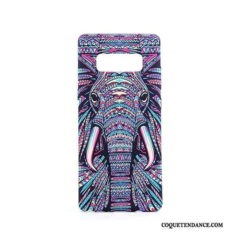 Samsung Galaxy Note 8 Coque Multicolore Protection Tendance Fluide Doux Étui