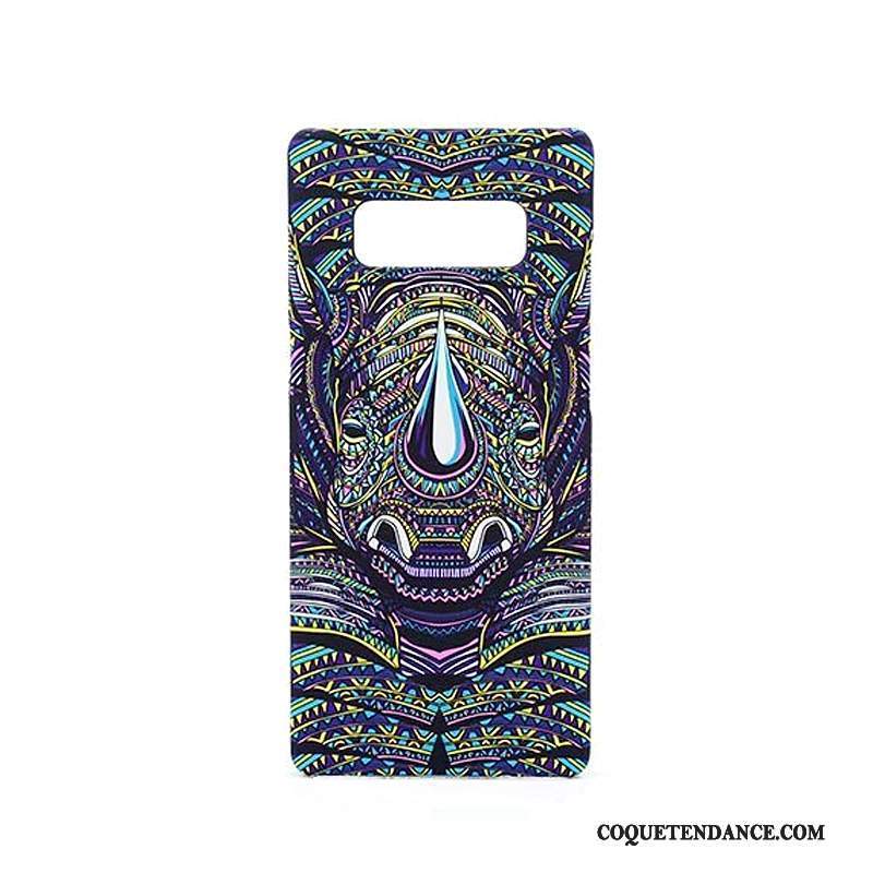 Samsung Galaxy Note 8 Coque Multicolore Protection Tendance Fluide Doux Étui