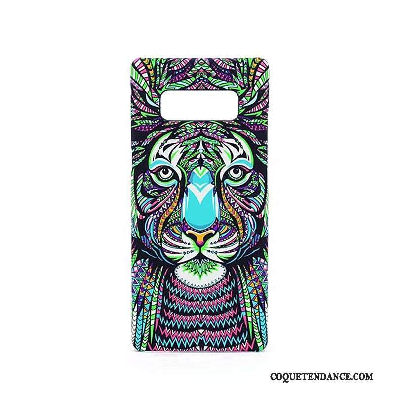 Samsung Galaxy Note 8 Coque Multicolore Protection Tendance Fluide Doux Étui