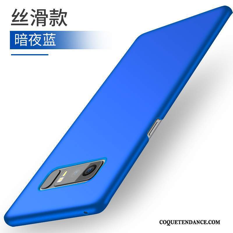 Samsung Galaxy Note 8 Coque Protection De Téléphone Incassable Délavé En Daim Mince