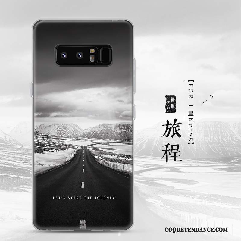 Samsung Galaxy Note 8 Coque Protection Incassable Transparent Créatif Étui