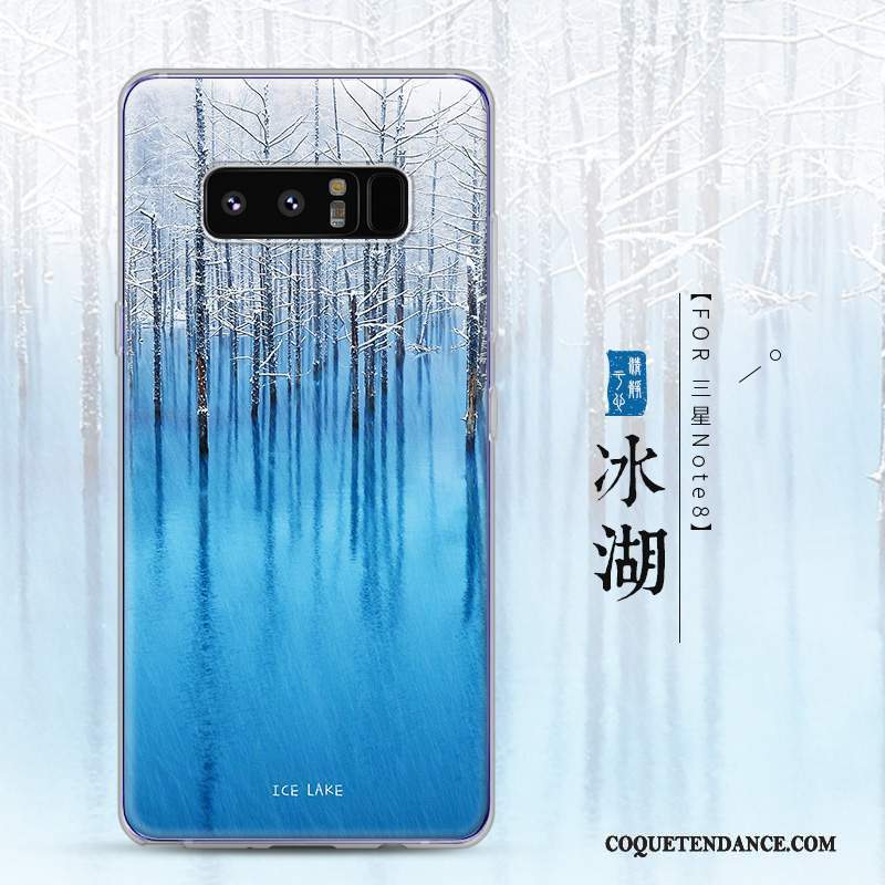 Samsung Galaxy Note 8 Coque Protection Incassable Transparent Créatif Étui