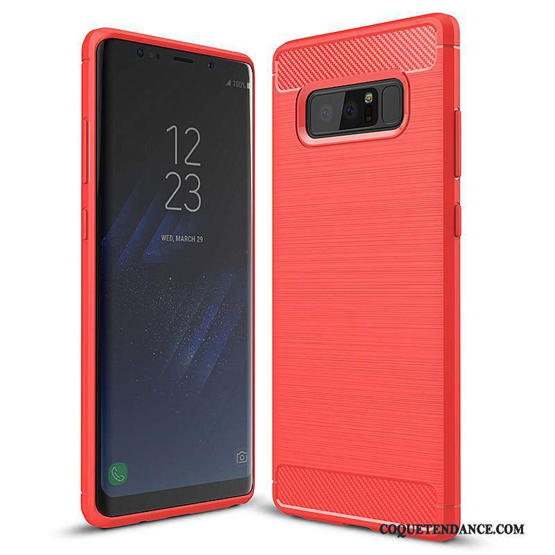 Samsung Galaxy Note 8 Coque Silicone Étui Fibre Protection