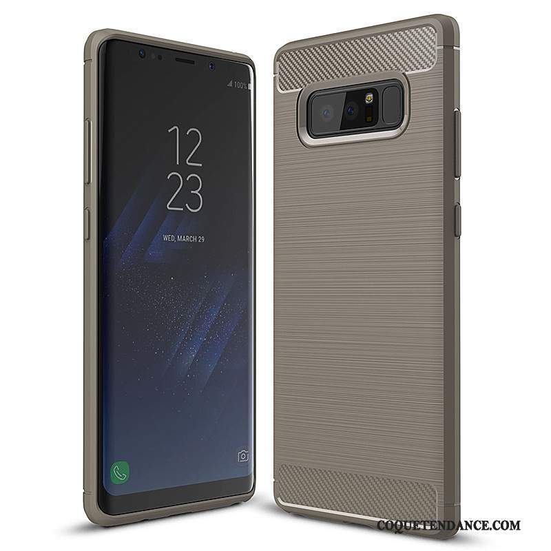 Samsung Galaxy Note 8 Coque Silicone Étui Fibre Protection