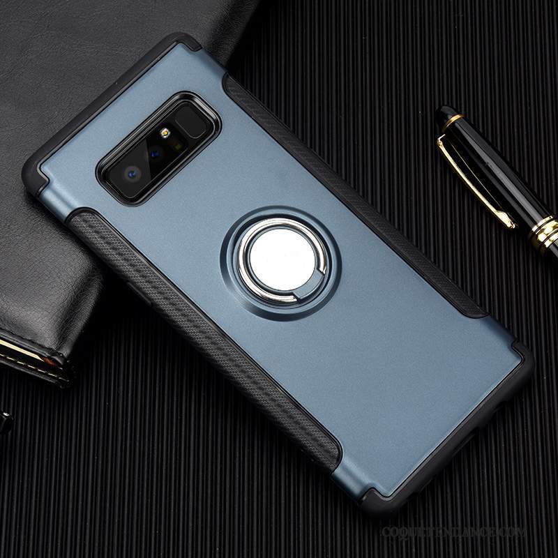 Samsung Galaxy Note 8 Coque Support Fluide Doux Or De Téléphone Étui