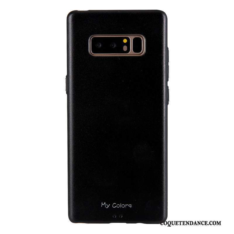Samsung Galaxy Note 8 Coque Tout Compris Délavé En Daim Incassable Étui Silicone