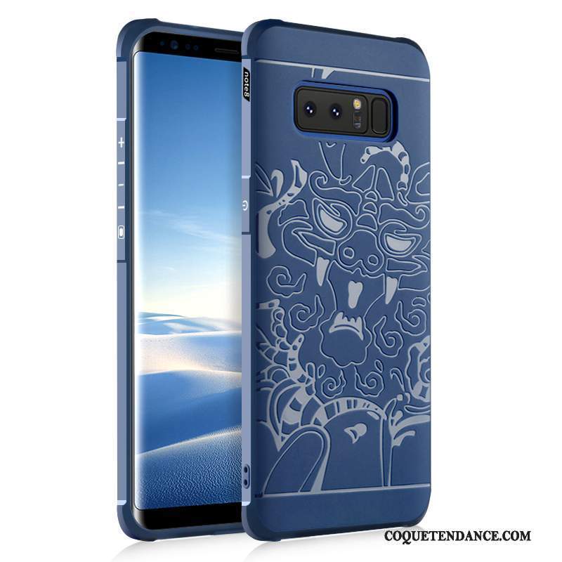 Samsung Galaxy Note 8 Coque Tout Compris Tendance Étui Incassable Fluide Doux