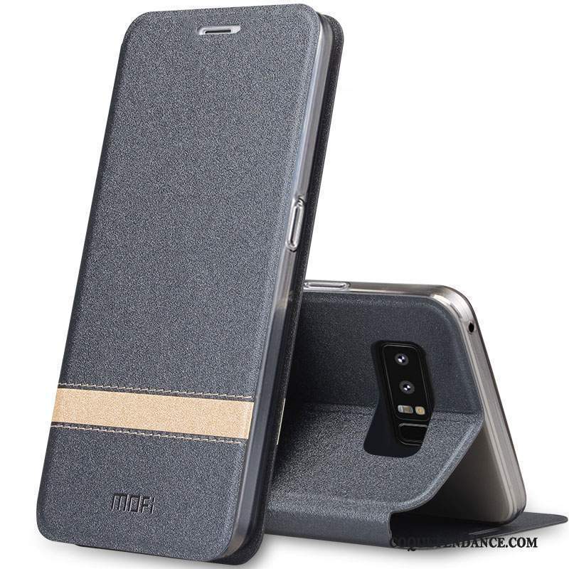 Samsung Galaxy Note 8 Coque Étui En Cuir Silicone De Téléphone Protection Tendance