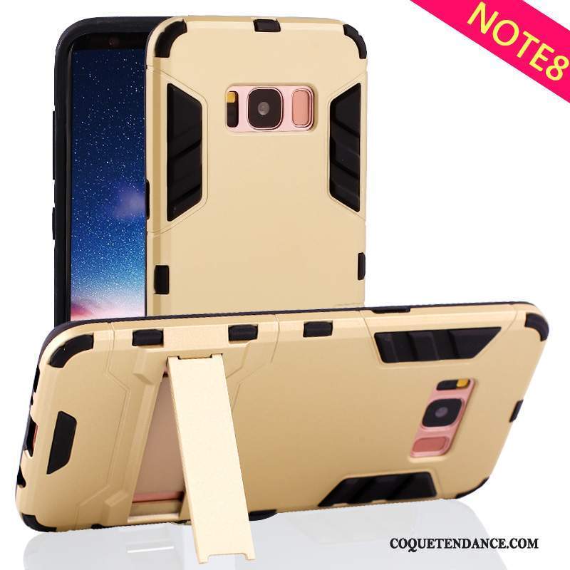 Samsung Galaxy Note 8 Coque Étui Or Incassable Protection