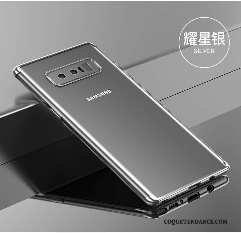 Samsung Galaxy Note 8 Coque Étui Petit Transparent De Téléphone Rat