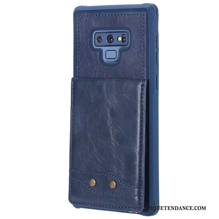 Samsung Galaxy Note 9 Coque De Téléphone Sac Carte Ornements Suspendus Fluide Doux Jaune